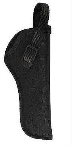 Uncle Mike's Hip Holster Left Hand Black 6.5" Large Revolver Cordura 8103-2